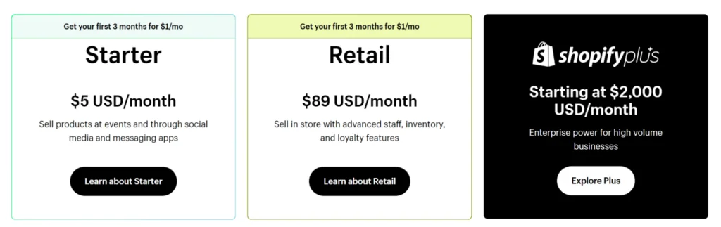 shopify extra pricing plans shopify vs ebay