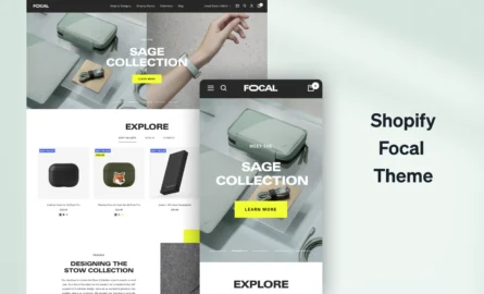 shopify focal theme review ecommerce landing pages