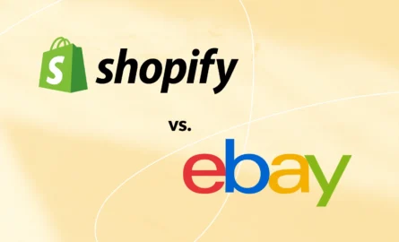 shopify vs ebay ecommerce landing pages
