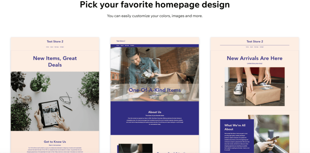 wix homepage templates wix vs shopify