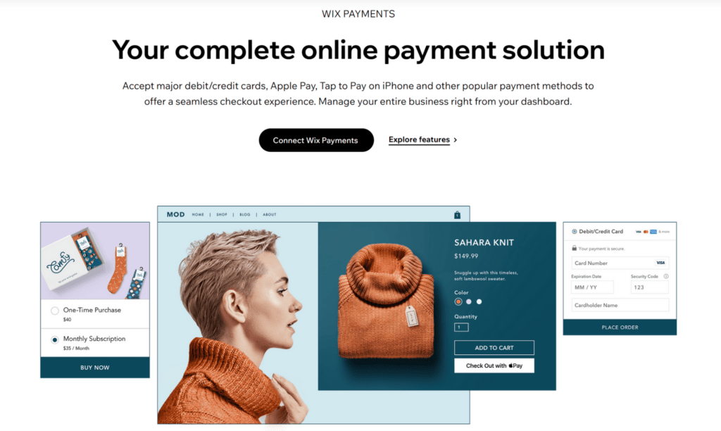 wix payments wix vs shopify