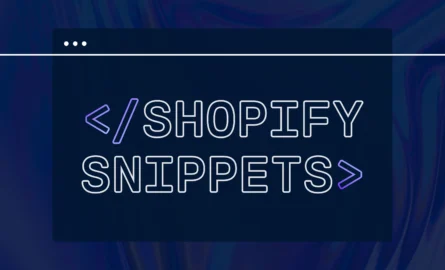 shopify snippets